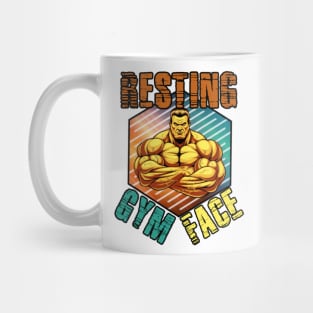 Resting Gym Face Mug